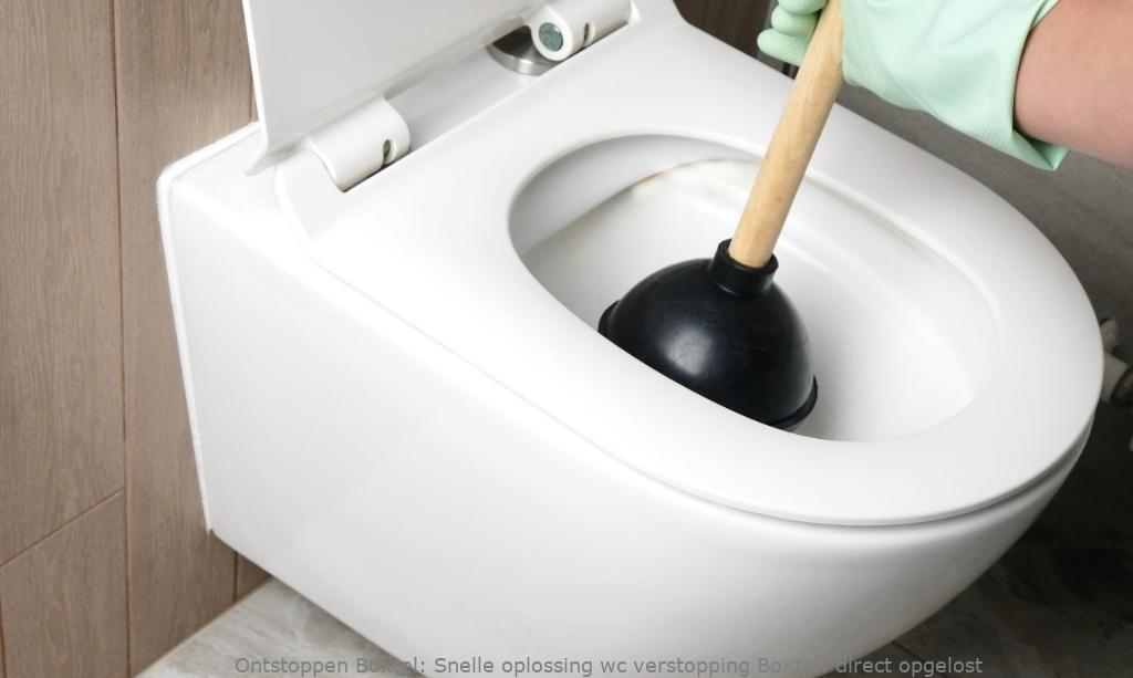 Snelle oplossing wc verstopping Boxtel: direct opgelost