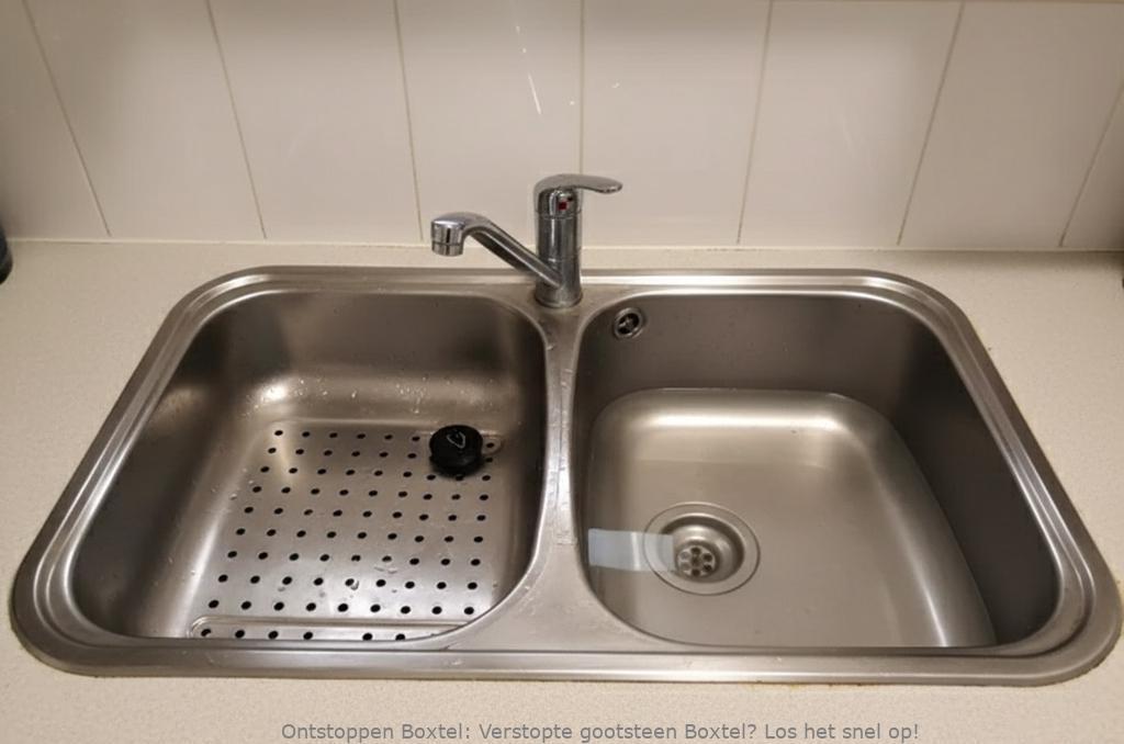 Verstopte gootsteen Boxtel? Los het snel op!