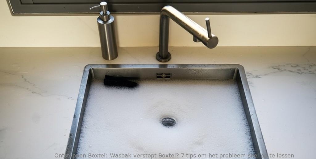 Wasbak verstopt Boxtel? 7 tips om het probleem snel op te lossen